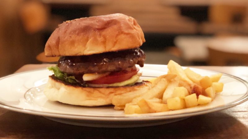 Burger Mania恵比寿店のてりやきバーガー