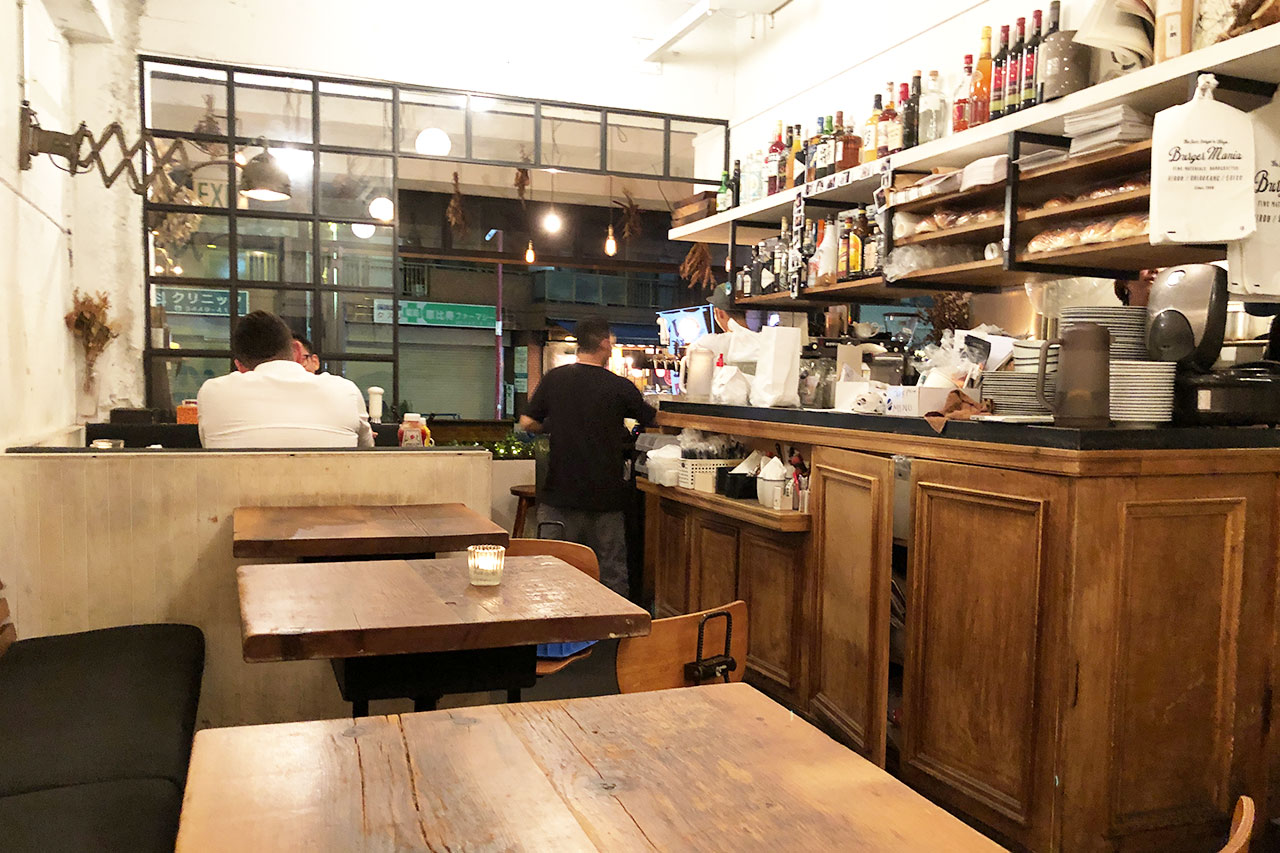 Burger Mania恵比寿店の店内