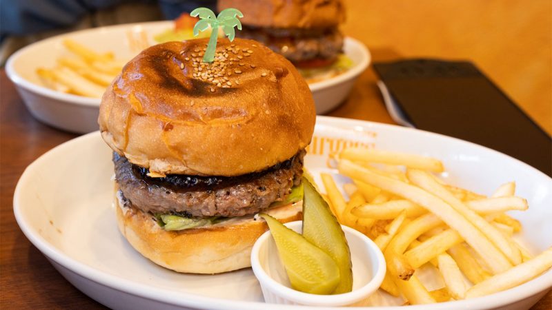 Island Burgersのテリヤキバーガー