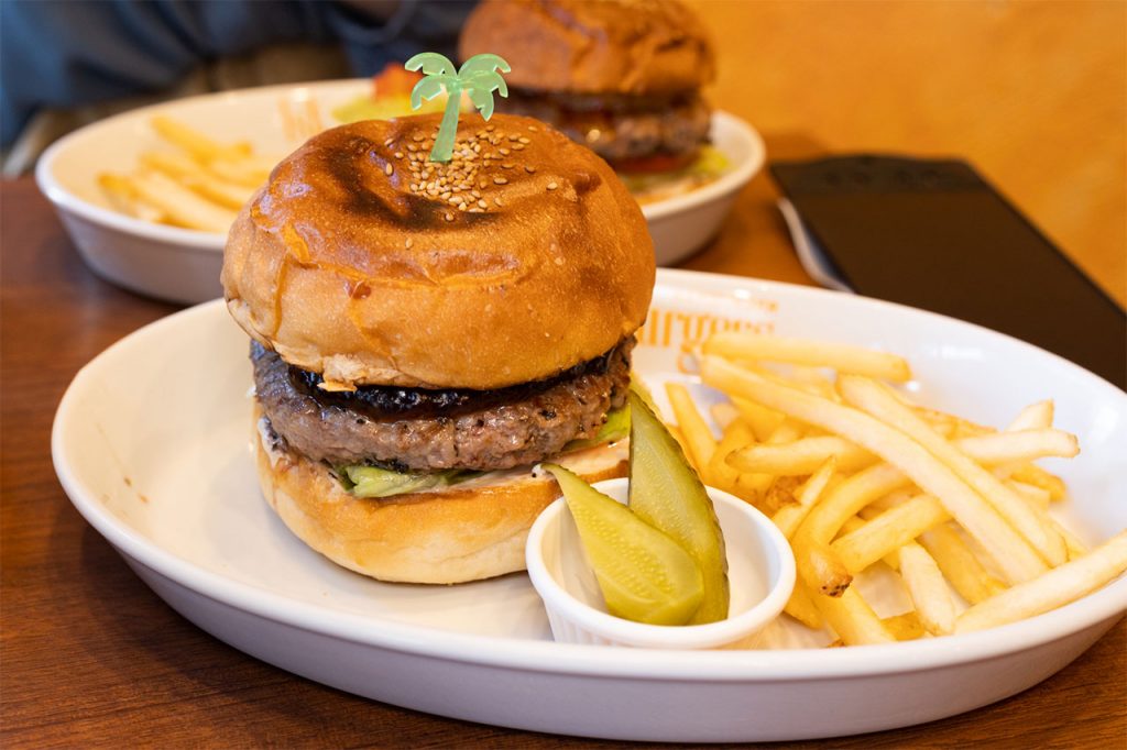 Island Burgersのテリヤキバーガー